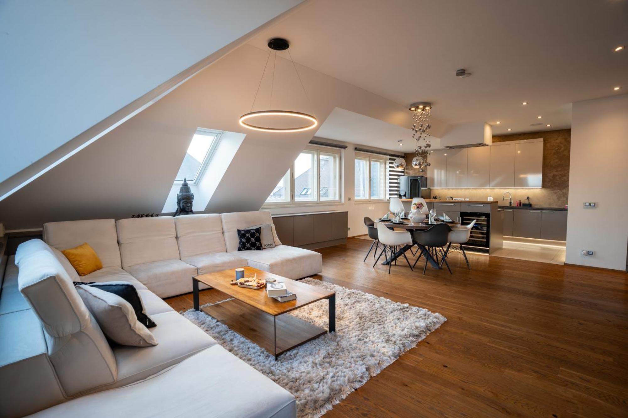 Luxury Rooftop Appartment With Fantastic Views ปราก ภายนอก รูปภาพ